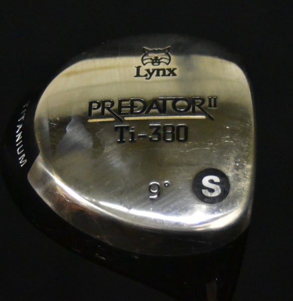 LYNX  PREDATOR TI-380 DRIVER, LOFT: 9, SHAFT: 45", STIFF FLEX, RH