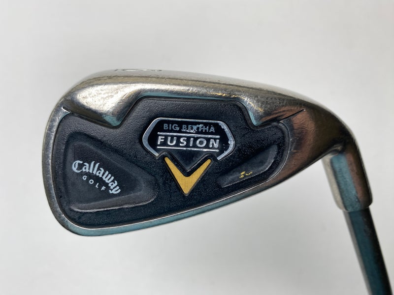 Callaway Big Bertha Fusion Single 6 Iron RCH System 75i Firm Graphite Mens RH