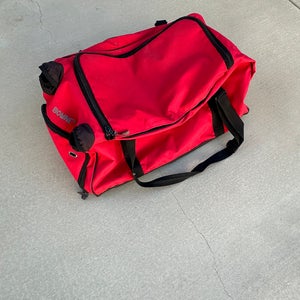 Red Bownet Baseball Bag