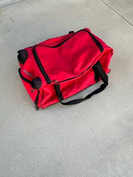Red Bownet Baseball Bag