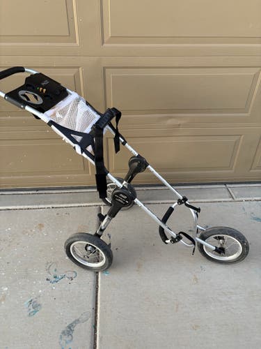 Silver Unisex Bag Boy EZ fold Push Cart (Used)