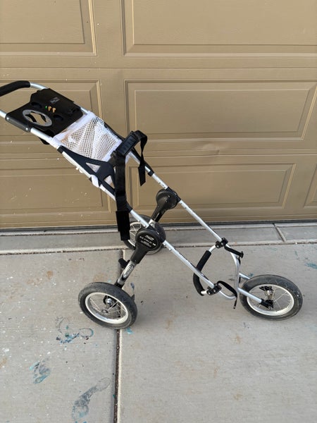 Silver Unisex Bag Boy EZ fold Push Cart (Used)