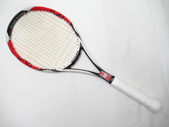 *USED* WILSON KFACTOR K SIX ONE 95 TENNIS RACQUET (4 3/8) FROM A COLLECTOR