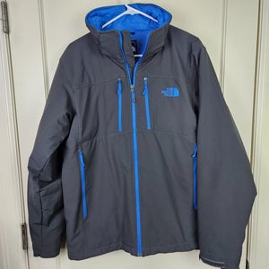 The North Face Jacket Mens Size: M Zip Up Insulated Softshell Gray
