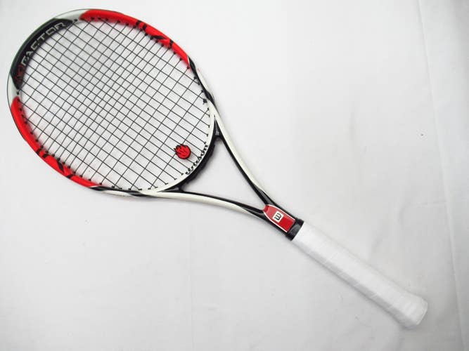 *USED* WILSON KFACTOR K SIX ONE 95 TENNIS RACQUET (4 1/4) FROM A COLLECTOR