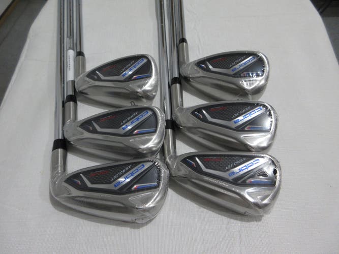 Cobra AeroJet One Length Iron Set - 6-PW, GW - KBS Regular Flex Steel - NEW
