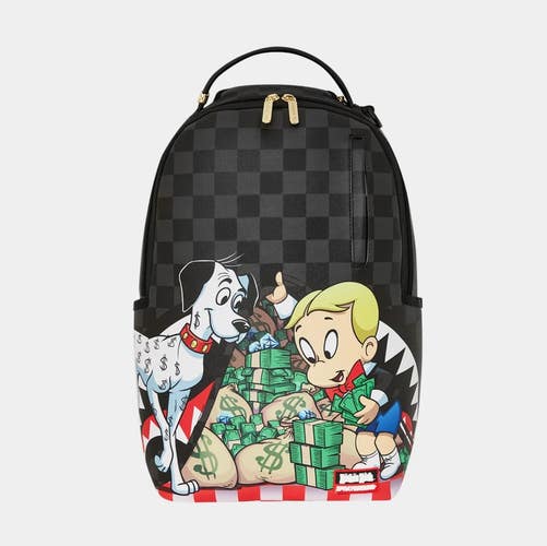 Sprayground Richie Rich And Dog Money Reveal DLXSV Unisex Multi Backpack DSB10