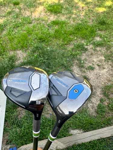 Callaway Ai Smoke Max Fast 7W & 9W Bundle – Aldila NV Green X-Stiff + HCs