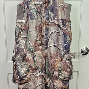 Cabela's Dry-Plus Silent-Suede Bibs Size: L Realtree Camo Hunting Insulated