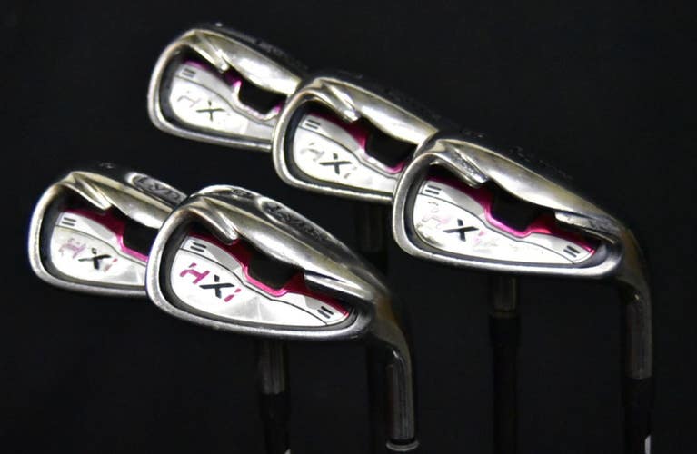 LYNX HXI IRONS SET 6-9, PW IRONS SENORS FLEX, RH, SHAFT 38" (6I)