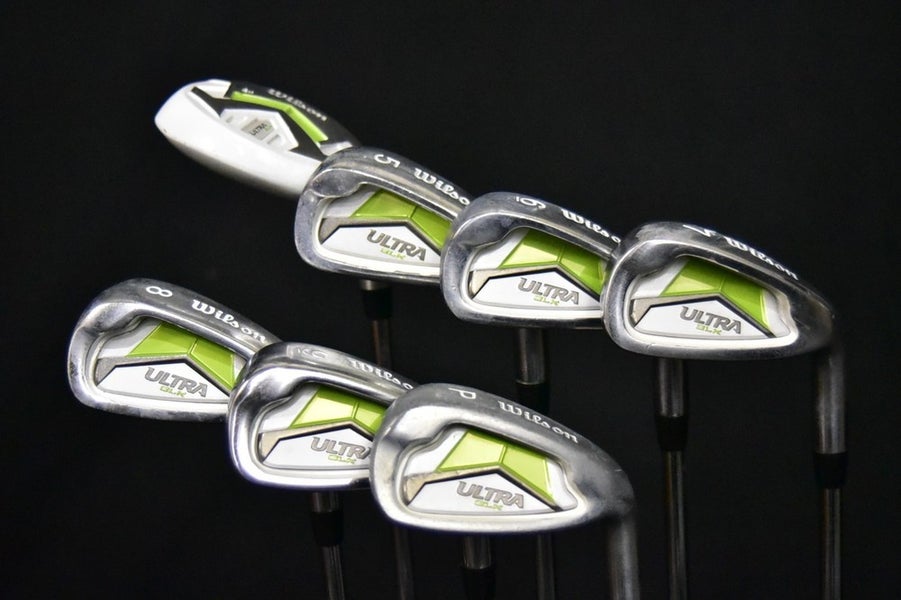WILSON ULTRA BLX IRON SET 5-9, PW IRONS, 4H, REGULAR FLEX, SHAFT 38" (5I), RH
