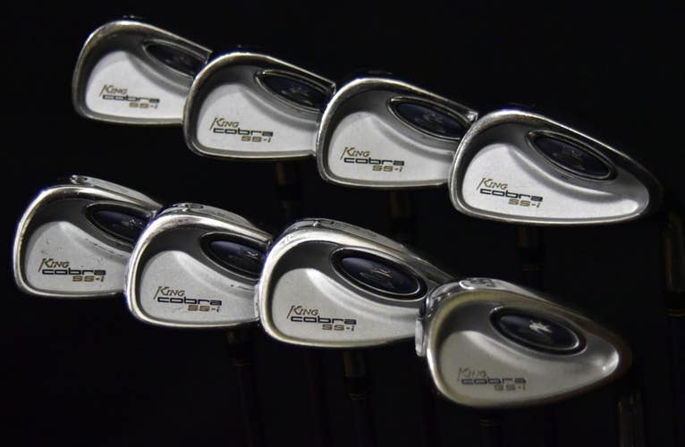 KING COBRA SS-1 IRON SET 4-9, P, W, IRONS, LADIES FLEX, SHAFT 38" (5I), RH