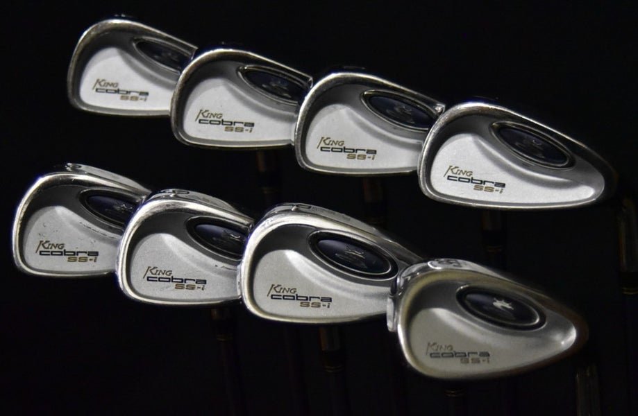 KING COBRA SS-1 IRON SET 4-9, P, W, IRONS, LADIES FLEX, SHAFT 38" (5I), RH