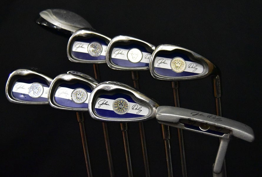 JOHN DALY GOLF SET 5-9, P IRONS, 3H, WEDGE, REGULAR FLEX, SHAFT 38" (5I), RH