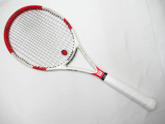 *USED* WILSON BLX3 SIX ONE 95 TENNIS RACQUET (4 3/8) FROM A COLLECTOR
