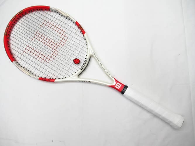 *USED* WILSON BLX3 SIX ONE 95 TENNIS RACQUET (4 3/8) FROM A COLLECTOR