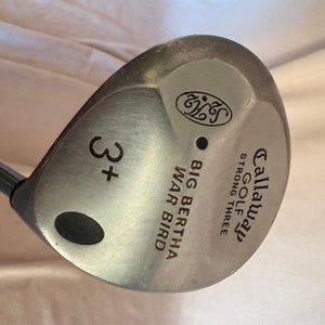 Men's Callaway Big Bertha War Bird Right Handed Fairway Wood Regular Flex 3+ Wood (Used)