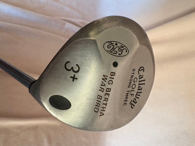 Men's Callaway Big Bertha War Bird Right Handed Fairway Wood Regular Flex 3+ Wood (Used)
