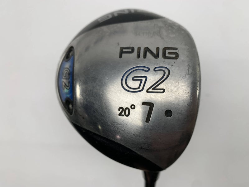 Ping G2 7 Fairway Wood 20* TFC100 Regular Graphite Mens RH Midsize Grip