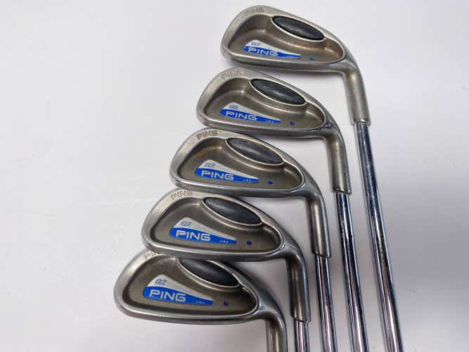 Ping G2 Iron Set 6-PW Blue Dot 1* Up TFC 100 Regular Steel Mens RH