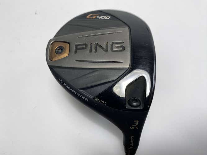 Ping G400 3 Fairway Wood 14.5* Alta CB 65g Stiff Graphite Mens RH