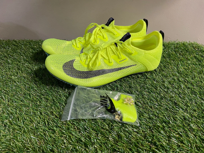 Nike Zoom Superfly Elite 2 Volt Track Spike Shoes DR9923-700 Mens 5.5 / Womens 7