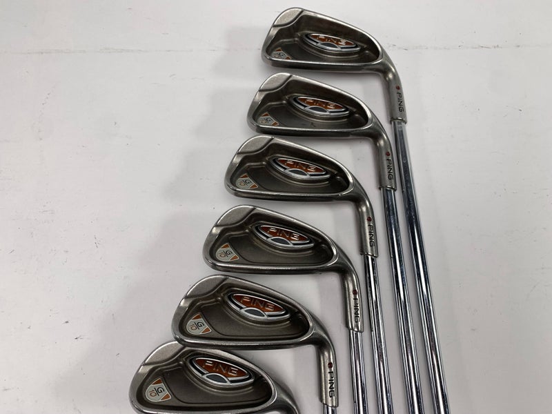 Ping G10 Iron Set 5-PW Maroon Dot 4.5* Up AWT Regular Steel Mens RH