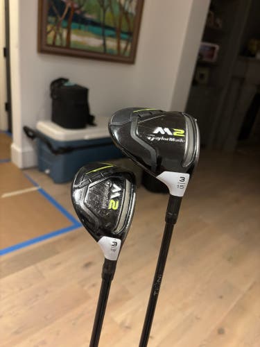 Taylor made m2 3 wood and 3 hybrid
