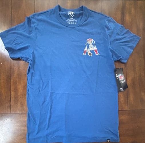 New England Patriots NFL ‘47 BRAND SHIRT ADULT MEDIUM NWT