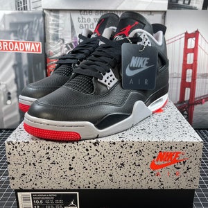 Air Jordan 4 Retro "BRED REIMAGINED" 2024 MENS Sz 10.5 * FV5029-006 * NEW