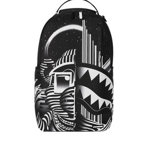 Sprayground The Chosen Dimension DLXR Unisex Black Shoulder Strap Backpack DSB16