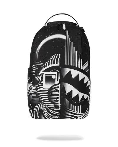 Sprayground The Chosen Dimension DLXR Unisex Black Shoulder Strap Backpack DSB16