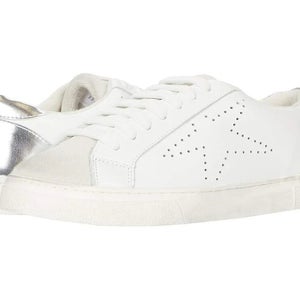 Steve Madden Rezume REZU01S1 Sneaker Women 10 White Leather lifestyle Shoe PQ544