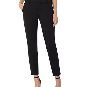Liverpool Los Angeles Kelsey Trousers Women's 10 Black Stretch Skinny Leg QLW813