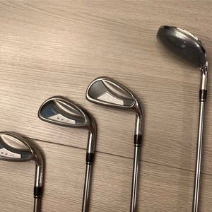 (4) Junior Adams Idea a7 OS Right Handed Ladies Flex Graphite Shaft (4 Clubs-Used)
