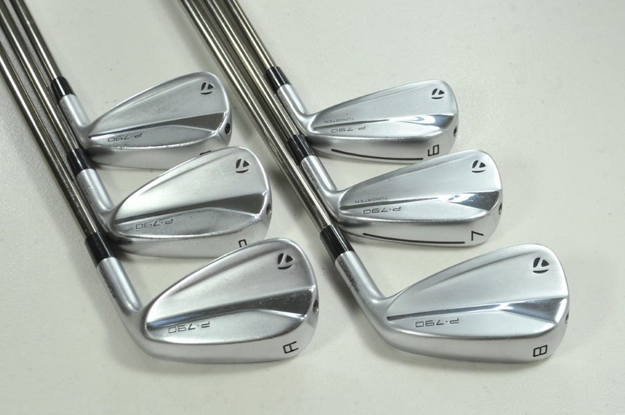 TaylorMade P790 2021 6-PW,AW Iron Set Senior Flex Right Recoil Graphite # 198618