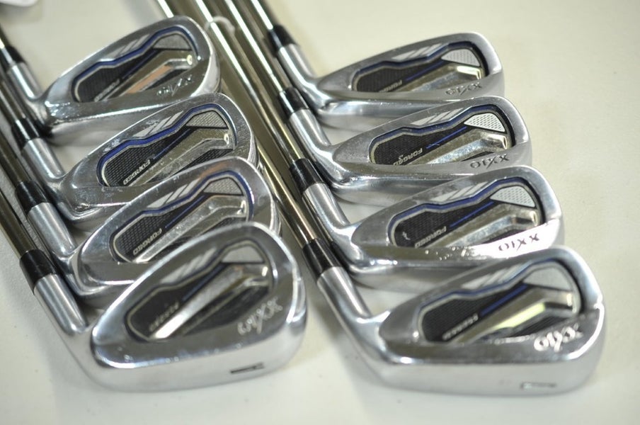 XXIO Forged 2017 4-PW,AW Iron Set Regular Flex Right Recoil F3 Graphite # 187309