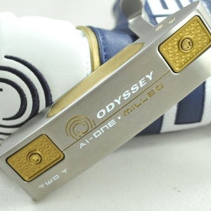 Odyssey Ai-ONE Milled Silver Two T CH 33" Putter RH Steel with Head Cover 193324