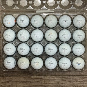 24 Titleist Pro V1x Golf Balls - 4A Near-Mint Condition