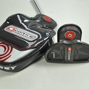 Odyssey O-Works 2-Ball Black 34" Putter RH Steel with Head Cover  # 197616