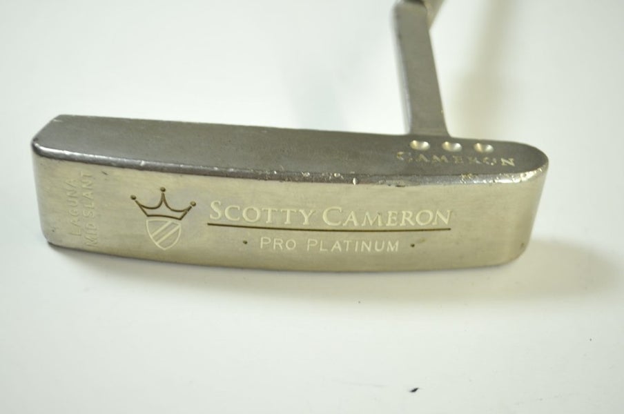 Titleist 1999 Scotty Cameron Pro Platinum Laguna Mid Slant 33.5 Putter  # 188128