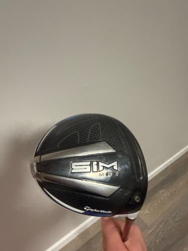 Men's 2020 TaylorMade SIM Max Right Handed Driver Stiff Flex 10.5 Loft (Used)