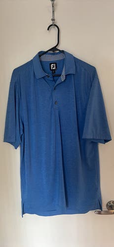 Blue Medium Men's Footjoy Polo (Used)
