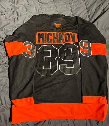 NEW Matvei Michkov Philadelphia Flyers Hockey Jersey Size 54 - XL