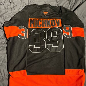 NEW Matvei Michkov Philadelphia Flyers Hockey Jersey Size 52 - Large