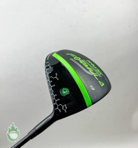 Used RH Krank Golf Formula 5 Driver 9* Inertia Tour Stiff Graphite Golf Club