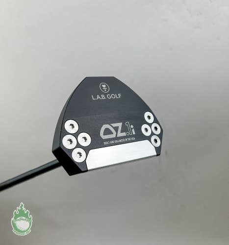 Used Right Handed LAB Golf OZ.1i 34" Putter Black Steel Golf Club