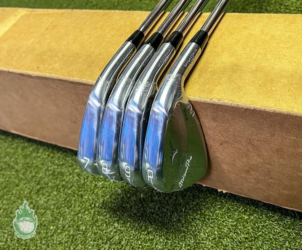 New RH Mizuno Pro 245 Forged Irons 7-PW Tour 105g X-Stiff Flex Steel Golf Set