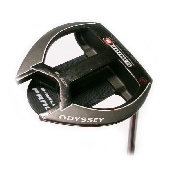 Odyssey O Works 2-Ball Fang Black 33" Slant Neck Mallet Putter