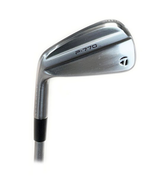 LH 2024 Taylormade P-770 Forged Single 6 Iron KBS C-Taper Lite 110 Stiff Flex
